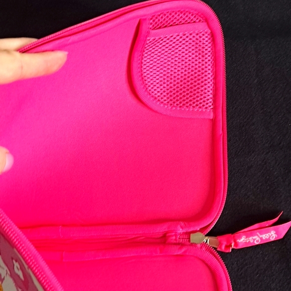 Lilly Pulitzer Pink, White, & Yellow Floral Padded Neoprene Tablet Case - Picture 7 of 8